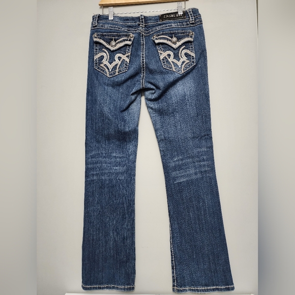 L.A. Idol USA Jeans Size 13 - 34in - Picture 2 of 8